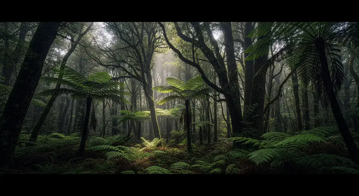 Dense New Zealand native forest — Wahitapu Contracting tree services Western Bay of Plenty